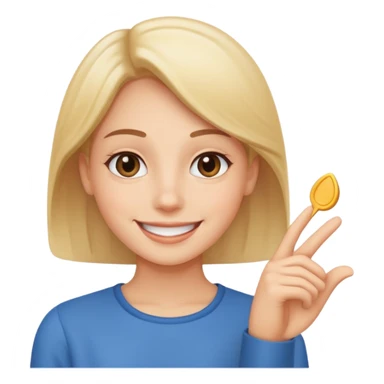 change the mouth to happy and giving a tip sticker