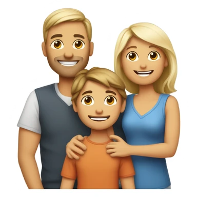 que la famille  sticker