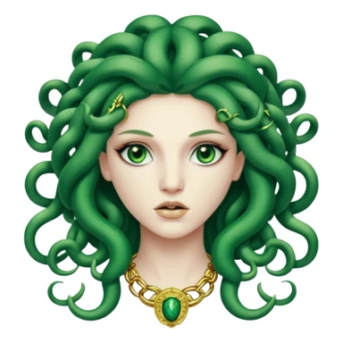 Medusa Versace sticker