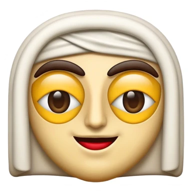 Cinematic Realistic Lebanese Cinema Pop Culture Emoji, showcasing an artistic representation of Lebanon's film heritage rendered with rich textures and dramatic, cinematic lighting. sticker