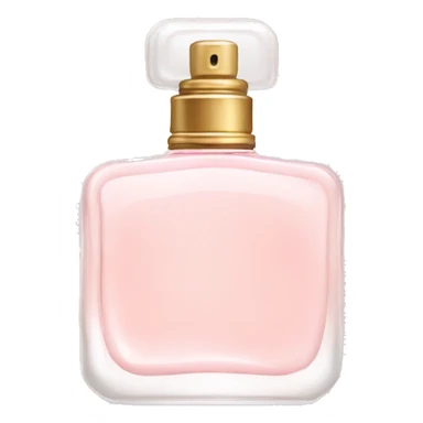 light pink perfume with vanilla sticker