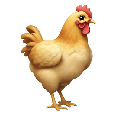 Litttlest petshop style chicken  sticker