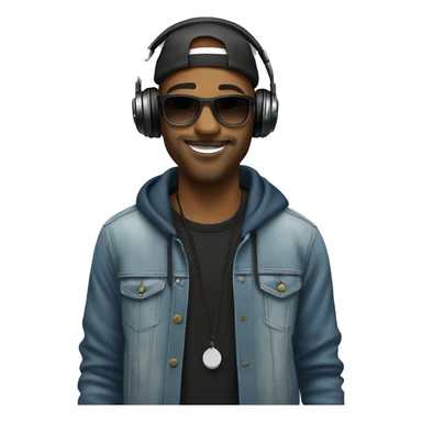 Dj in the mix FENCH sticker