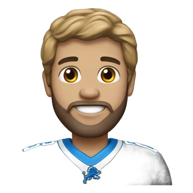 Detroit Lions Super Bowl  sticker