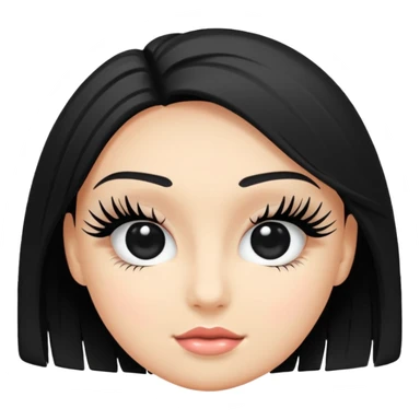 lashes brush sticker