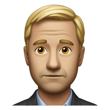 politic photorealistic serious sticker