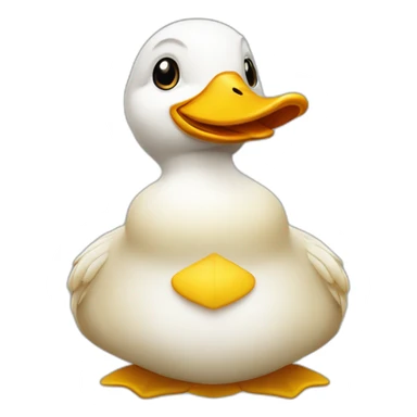 Canard et étoile de David sticker