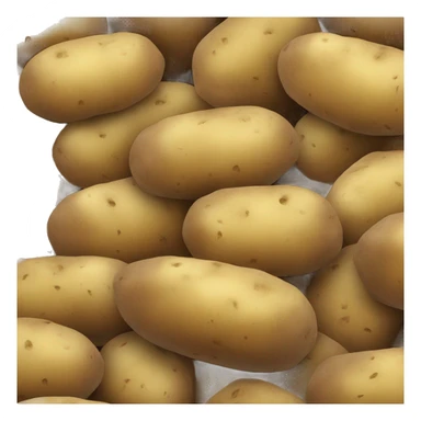 Humongous stack of potatoes sticker