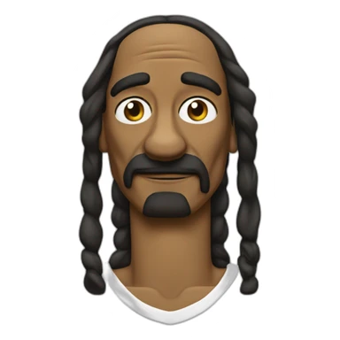 snoop dog squinty eyes sticker