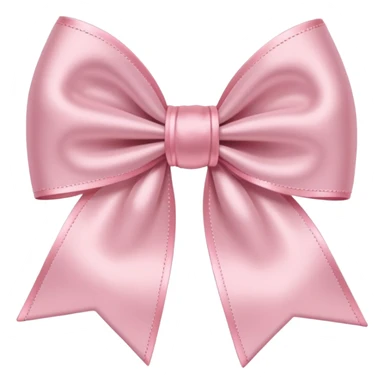 бантик нежно-розовый sticker