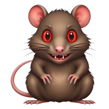 create a monster rat sticker