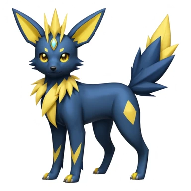 Umbreon-Manectric-Jolteon-Fakemon-hybrid -fusion- full body sticker