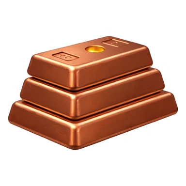 copper ingots sticker