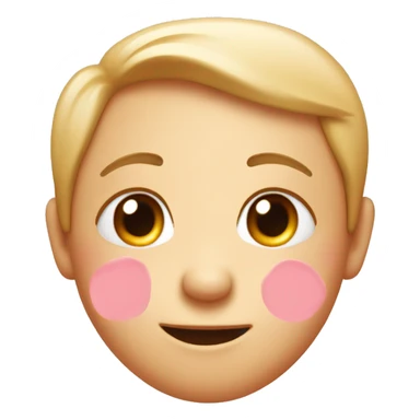 blushing face with heart eyes   sticker