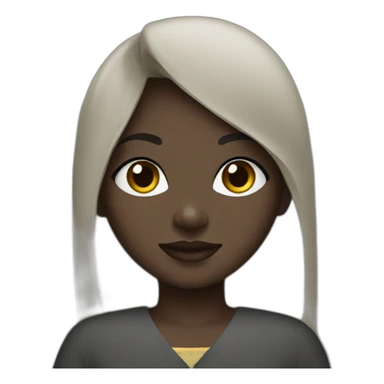 north sudanese girl sticker