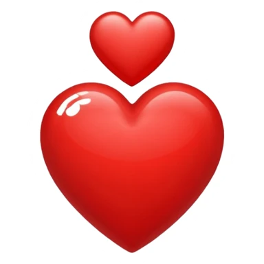 Emoji de corazon sticker