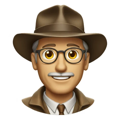 Indiana Jones Professor sticker