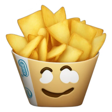 Chips la plus piquante sticker
