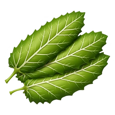 Turkish grape leaf dolma with rice filling, close-up, appetizing sticker