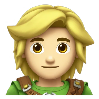 link from zelda sticker