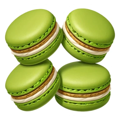 Green Macaroon sticker