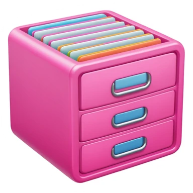 pink photo storage sticker