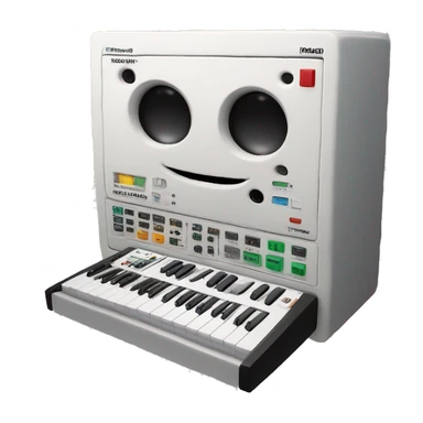 roland tb-303 bassline synthesizer ￼ sticker