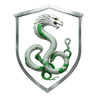 Slytherin House Crest sticker