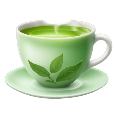 japanese green tea sticker