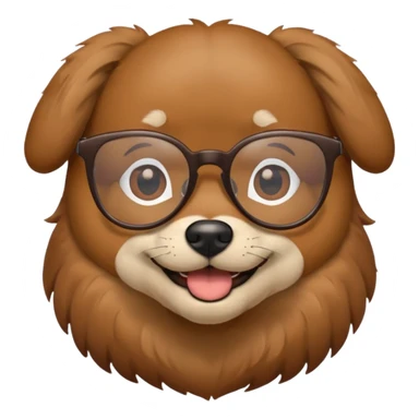 gözlüklü hayvanlar sticker