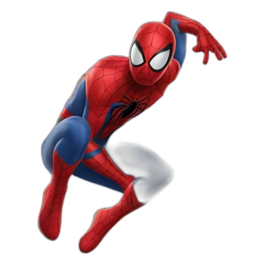 Spider man qui prend une photo sticker
