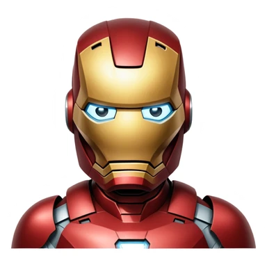 iron man from civil war sticker