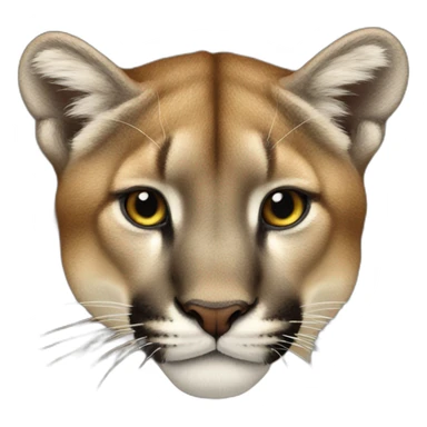 Mountain lion sticker