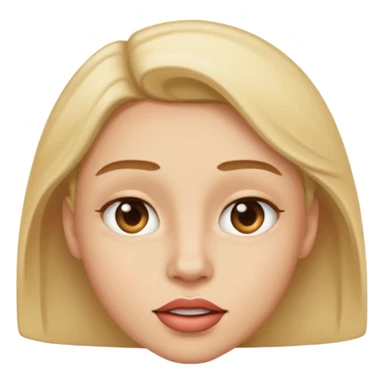 Una persona con el labio superior derecho inclinado sticker