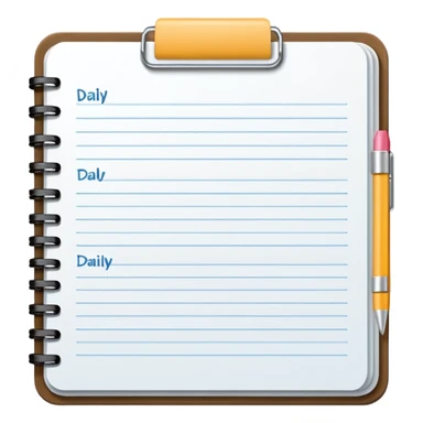 daily planner sticker