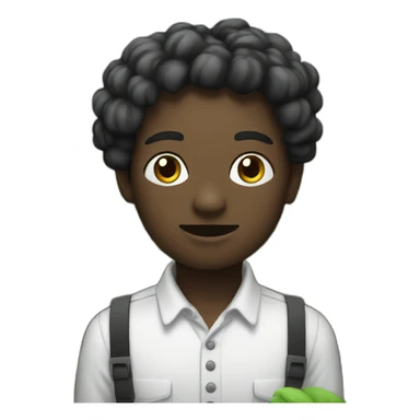 UN NOIR DANS UNE PLANTATION DE COTON sticker