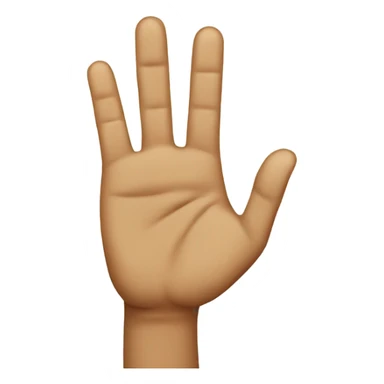 fingers crossed sticker