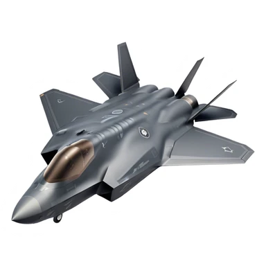 F-35 Lightning II - Lockheed Martin (Model Year: 2022) (Iconic colour: Stealth gray) sticker