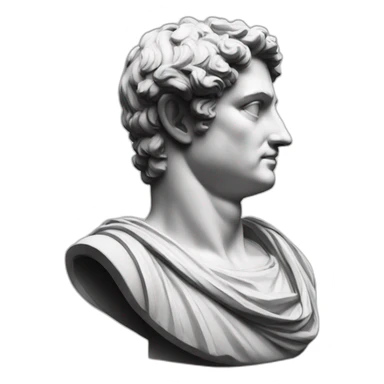 roman statue sticker