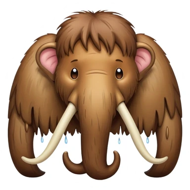 Mammoth  cry sticker