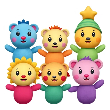 Baby Einstein puppets sticker