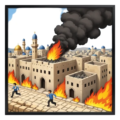 Jerusalem war  sticker