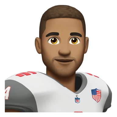 Football lightskin player as my husband  sticker