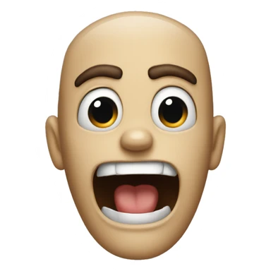 Scream character sticker