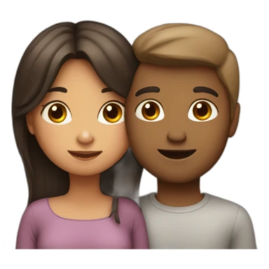 lovesgirl and boy sticker