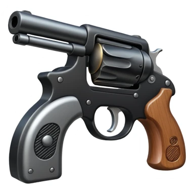 Create a real gun  sticker