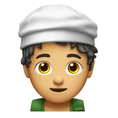 a boy doing his homewok sticker