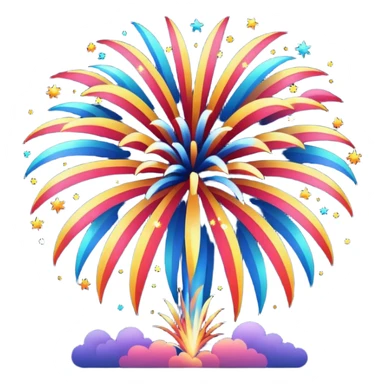 Fireworks fireworks sticker