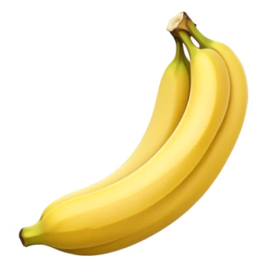 Skin removed Banana  sticker