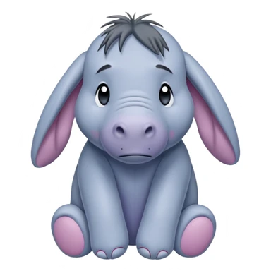 Eeyore from Winnie the Pooh sticker